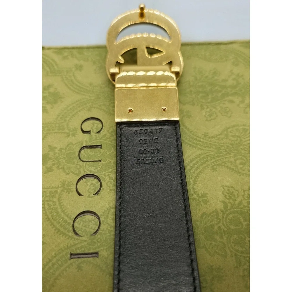 Gucci Reversible GG Supreme Belt Size 80/32
